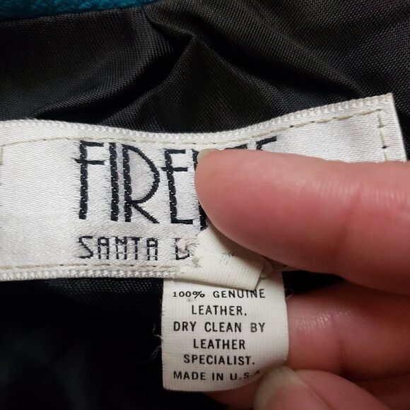 VINTAGE 80s Leather Skirt - Picture 7 of 12